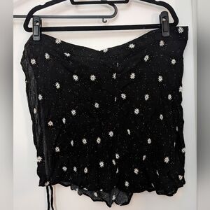 From Rachel Twill Wrap Skirt